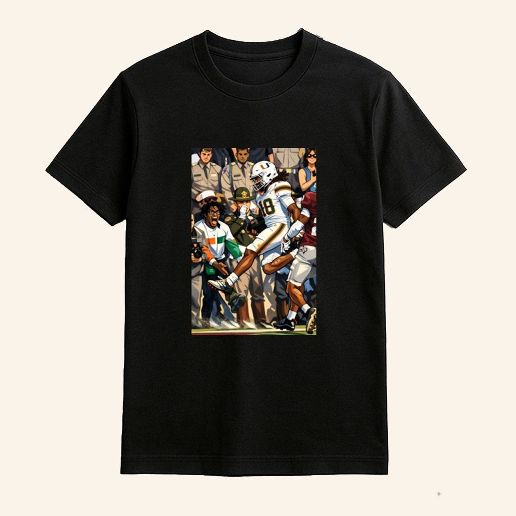 Miami Football College Football Touchdown Celebration Game Day T-Shirt Miami Football Merch - Lily Birch Market