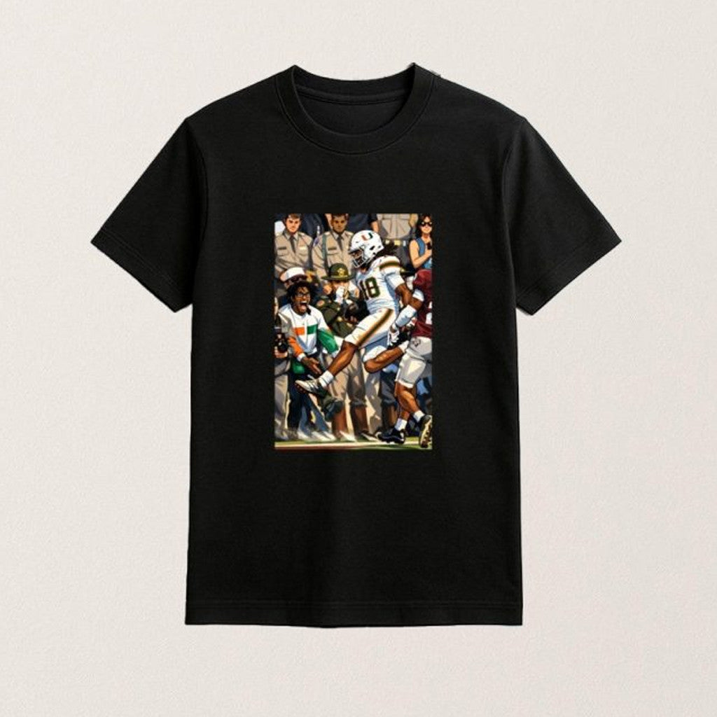 Miami Football Merch College Football Touchdown Celebration Game Day Shirt Football Fan Gifts - Lily Birch Market