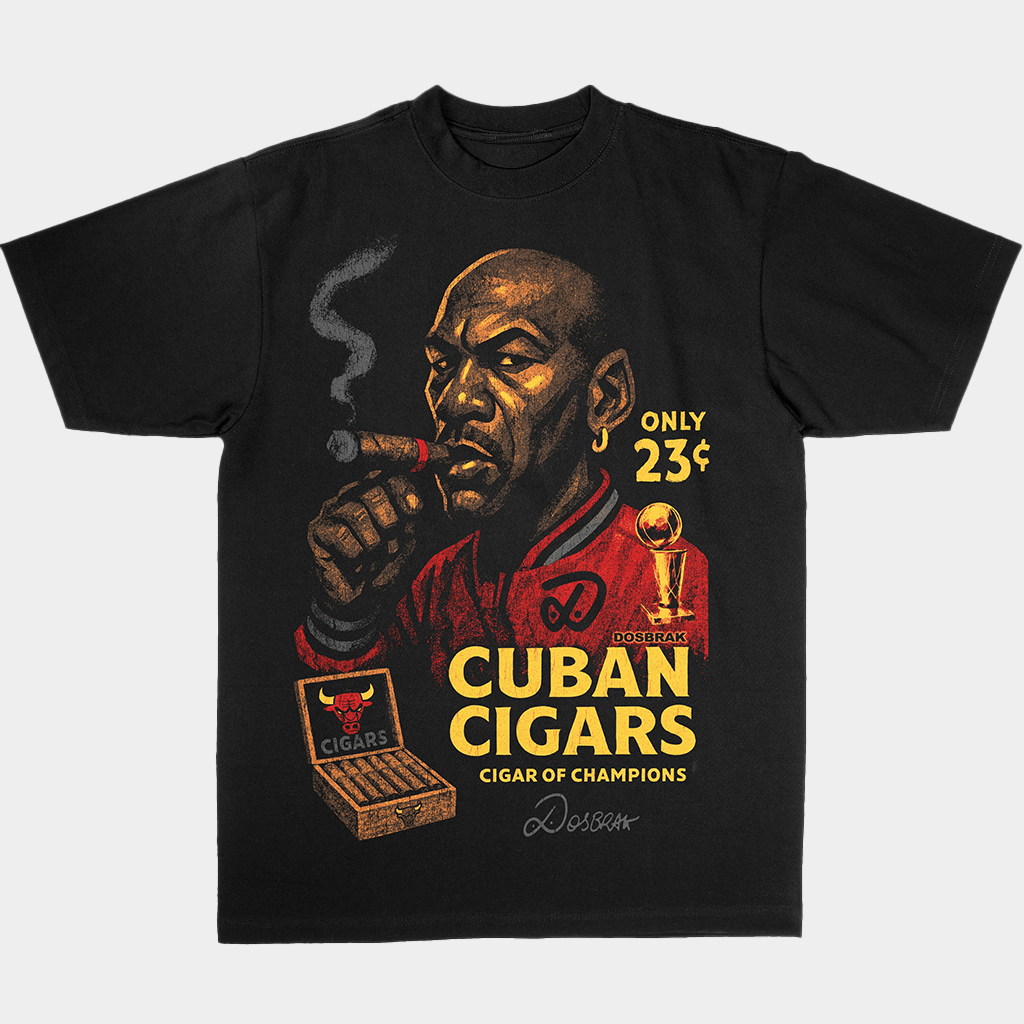 Michael Jordan Cuban Cigars Cigar Of Champions T-Shirt Chicago Basketball Merch Gifts - Lily Birch Market