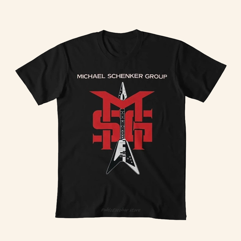 Michael Schenker Merch Michael Schenker Group T-Shirt Gift Ideas For Music Lovers - Lily Birch Market