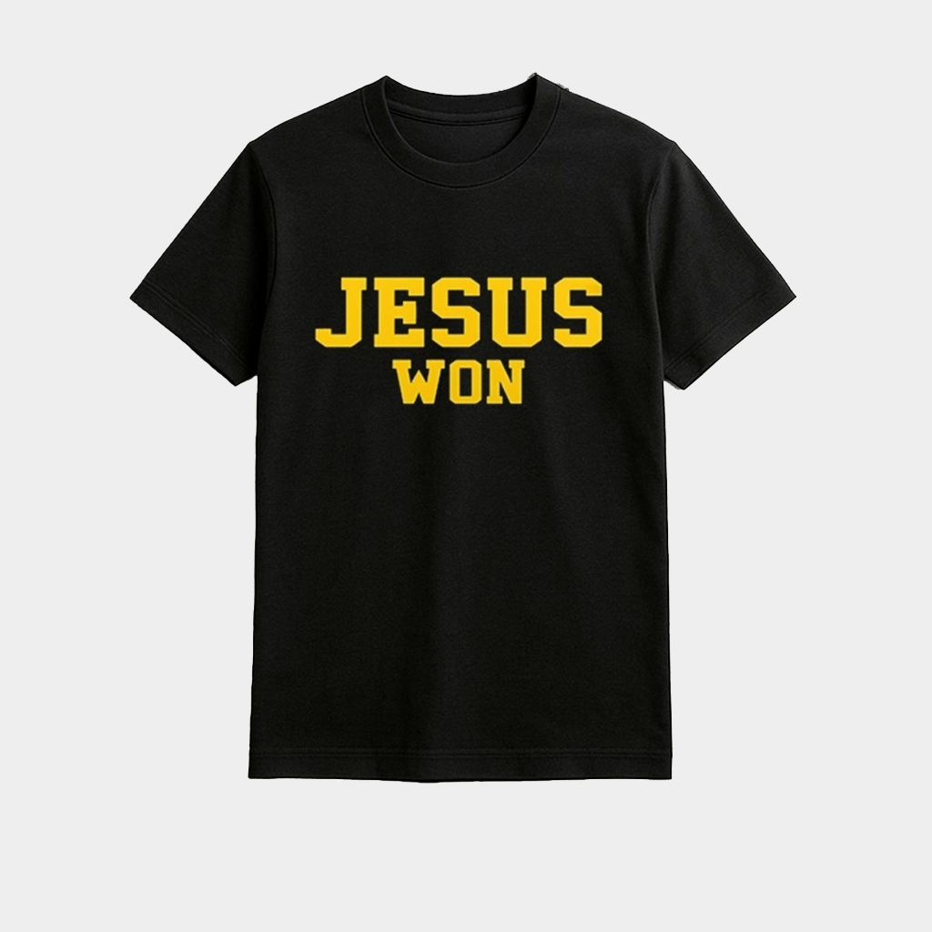 Michigan Coaches Jesus Won Shirt Birthday Gift Ideas For Brother - Lily Birch Market