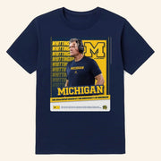 Michigan Football Merch The 22nd Head Coach Kyle Whittingham T-Shirt Gifts For Football Fans - Lily Birch Market