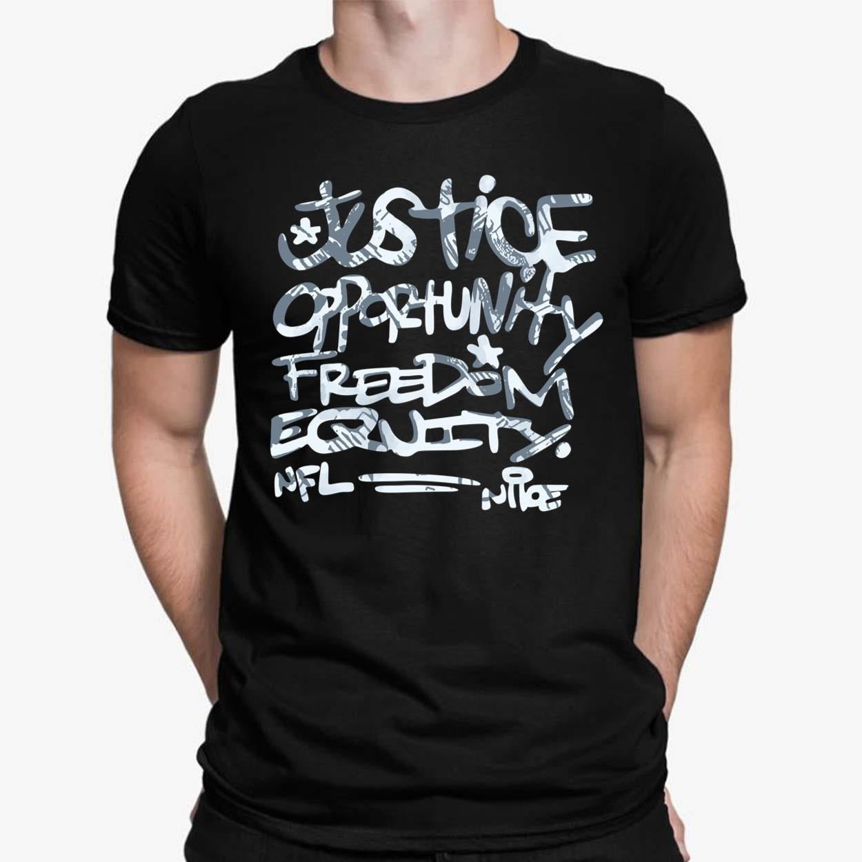 Mike Tomlin Shirt Tomlin Justice Opportunity Equity Freedom Shirt Mike Tomlin Justice Shirt - Lilybirchmarket