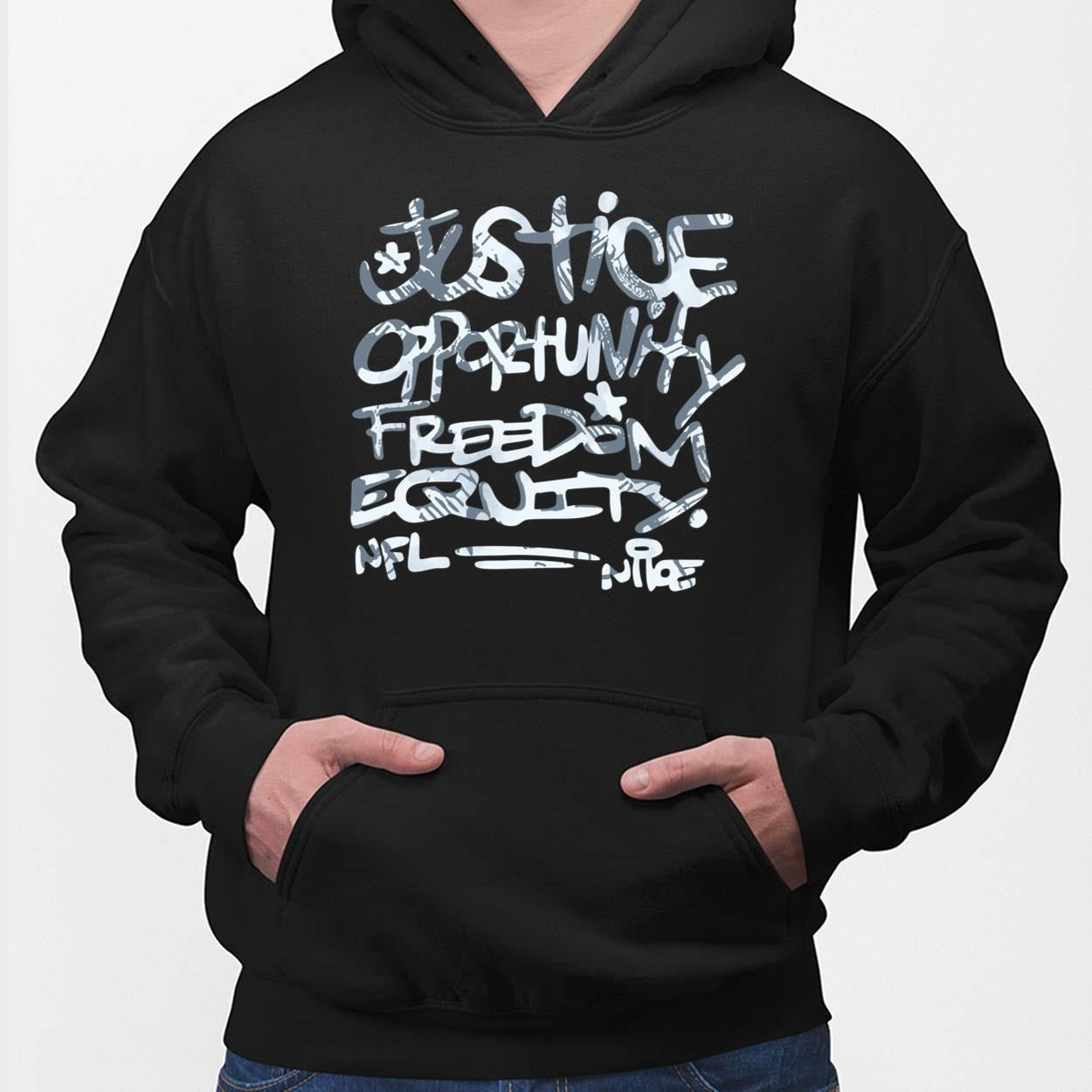 Mike Tomlin Sweatshirt Tomlin Justice Opportunity Equity Freedom Shirt Mike Tomlin Justice Shirt - Lilybirchmarket