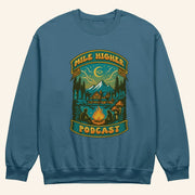 Mile Higher Merch Campfire Crewneck Mile Higher Podcast Sweatshirt Gifts For Podcast Lovers - Lilybirchmarket