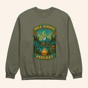 Mile Higher Merch Campfire Crewneck Sweatshirt Present For Boyfriend - Lilybirchmarket
