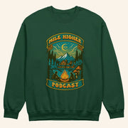 Mile Higher Merch Campfire Sweatshirt Mile Higher Podcast Crewneck Gifts For Podcast Fans - Lilybirchmarket