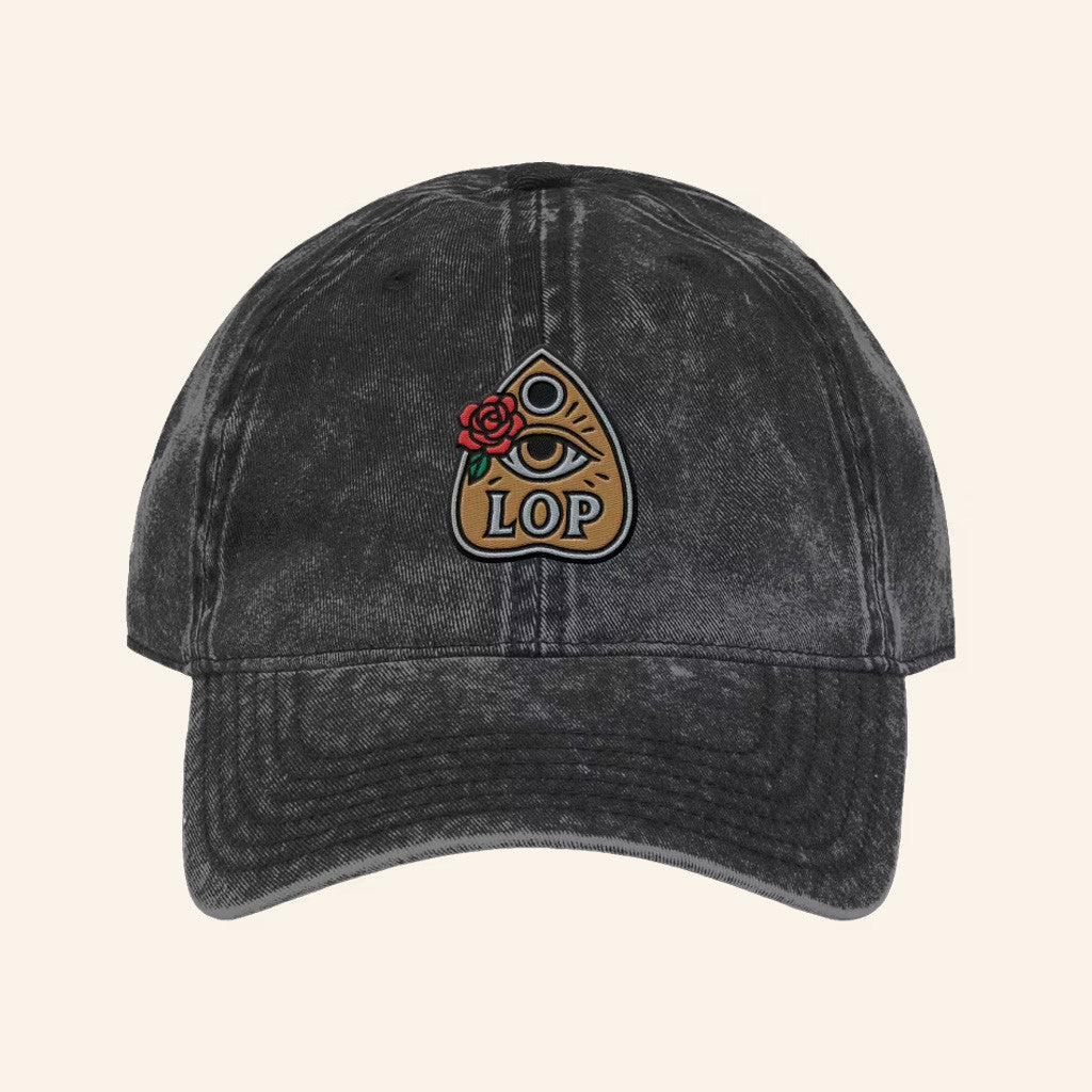 Mile Higher Merch Embroidered Acid Wash Hat Lights Out Merch Xmas Gifts For Him - Lilybirchmarket
