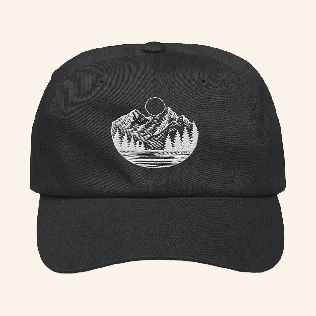 Mile Higher Merch Embroidered Mountain Sunrise Hat Higher Hope Merch Gifts For Him - Lilybirchmarket