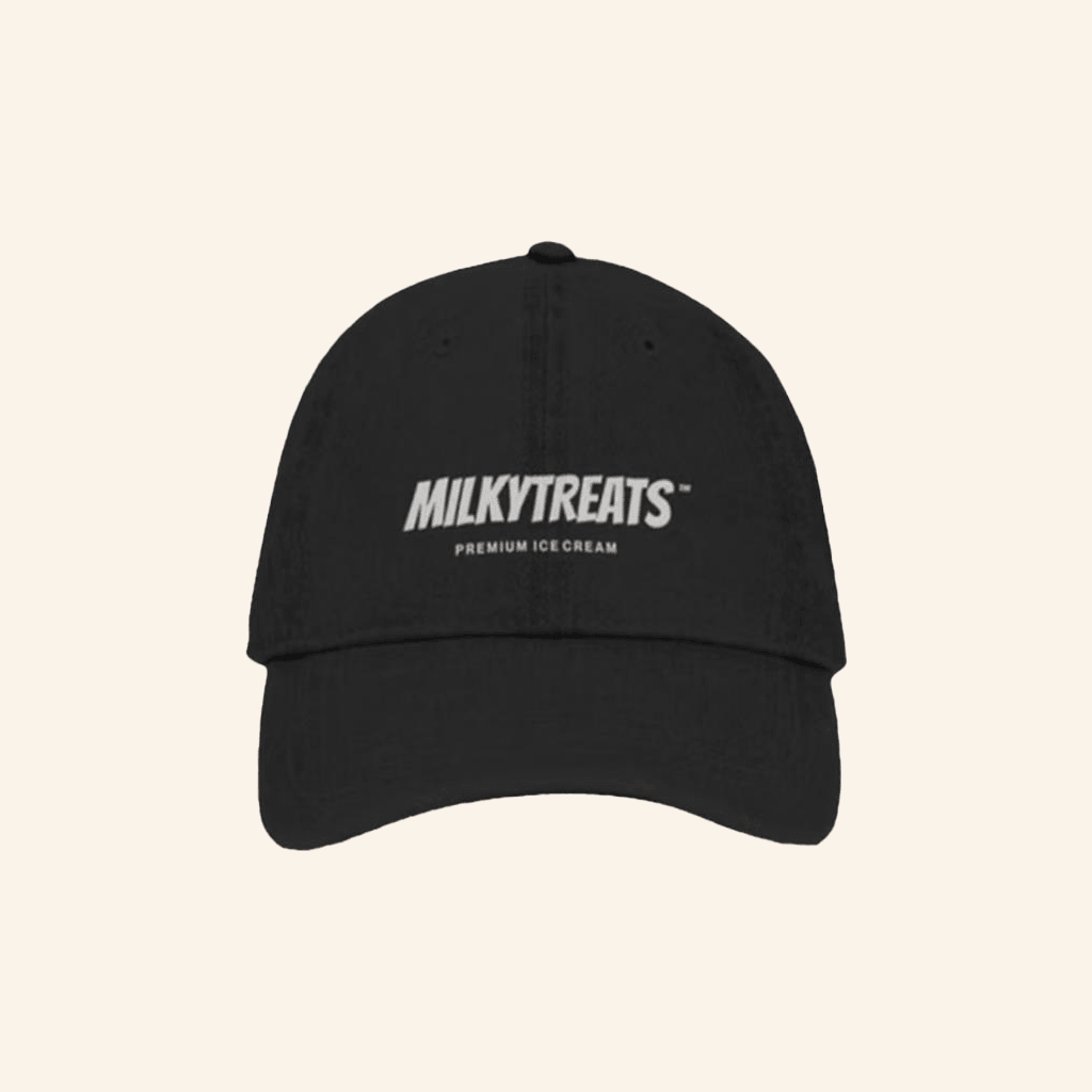 Milkytreats Merch Embroidered Hat Present For Husband - Lilybirchmarket