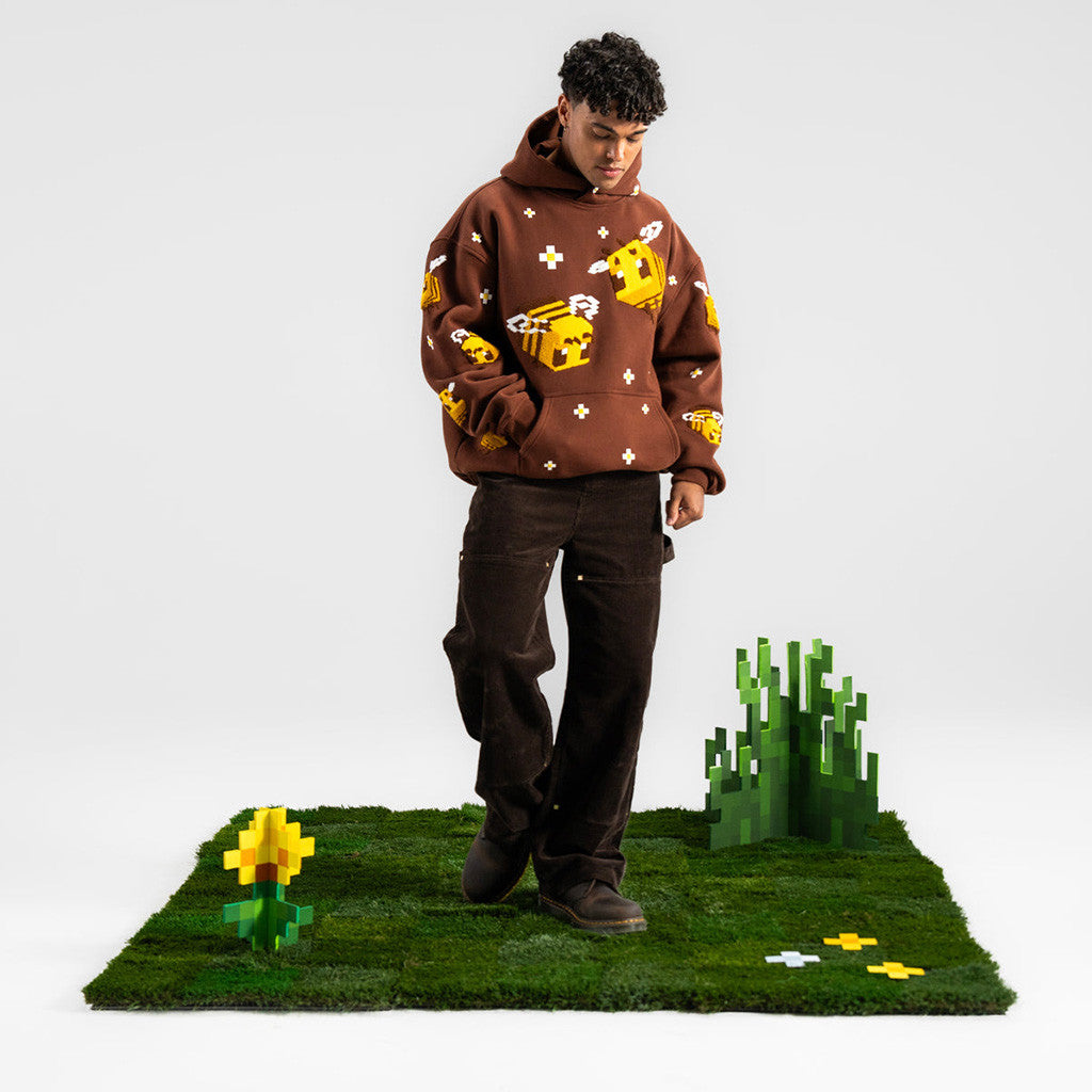 Minecraft Merch Bee Hoodie New Very Cool X Minecraft Merch Gifts For Brother - Lilybirchmarket