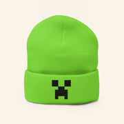 Minecraft Merch Minecraft Creeper Face Beanie Best Gifts For Boyfriend - Lilybirchmarket