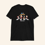Minnesota Football Rate Bowl Champions Snoopy Characters Abbey Road T-Shirt Fan Merch Gifts - Lily Birch Market