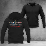 Minnesota Hoodie Hello Darkness My Old Friend - Lilybirchmarket