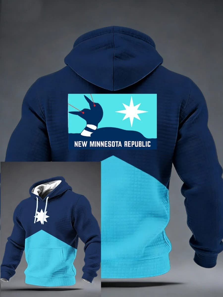 Minnesota Rebel Alliance Hoodie New Minnesota Republic Hooded Sweatshirt Protest Clothing - Lilybirchmarket