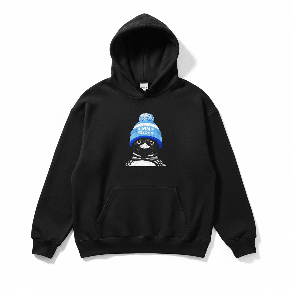 Minnesota Strong Liam Conejo Ramos Blue Bunny Hoodie Anti Trump Apparel Patriotic Gifts - Lilybirchmarket