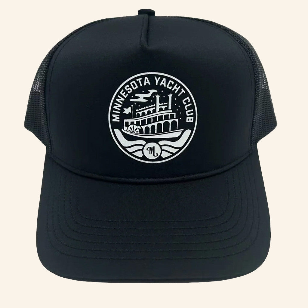 Minnesota Yacht Club Festival Merch Minnesota Yacht Club Logo Trucker Hat Dad Gifts - Lilybirchmarket