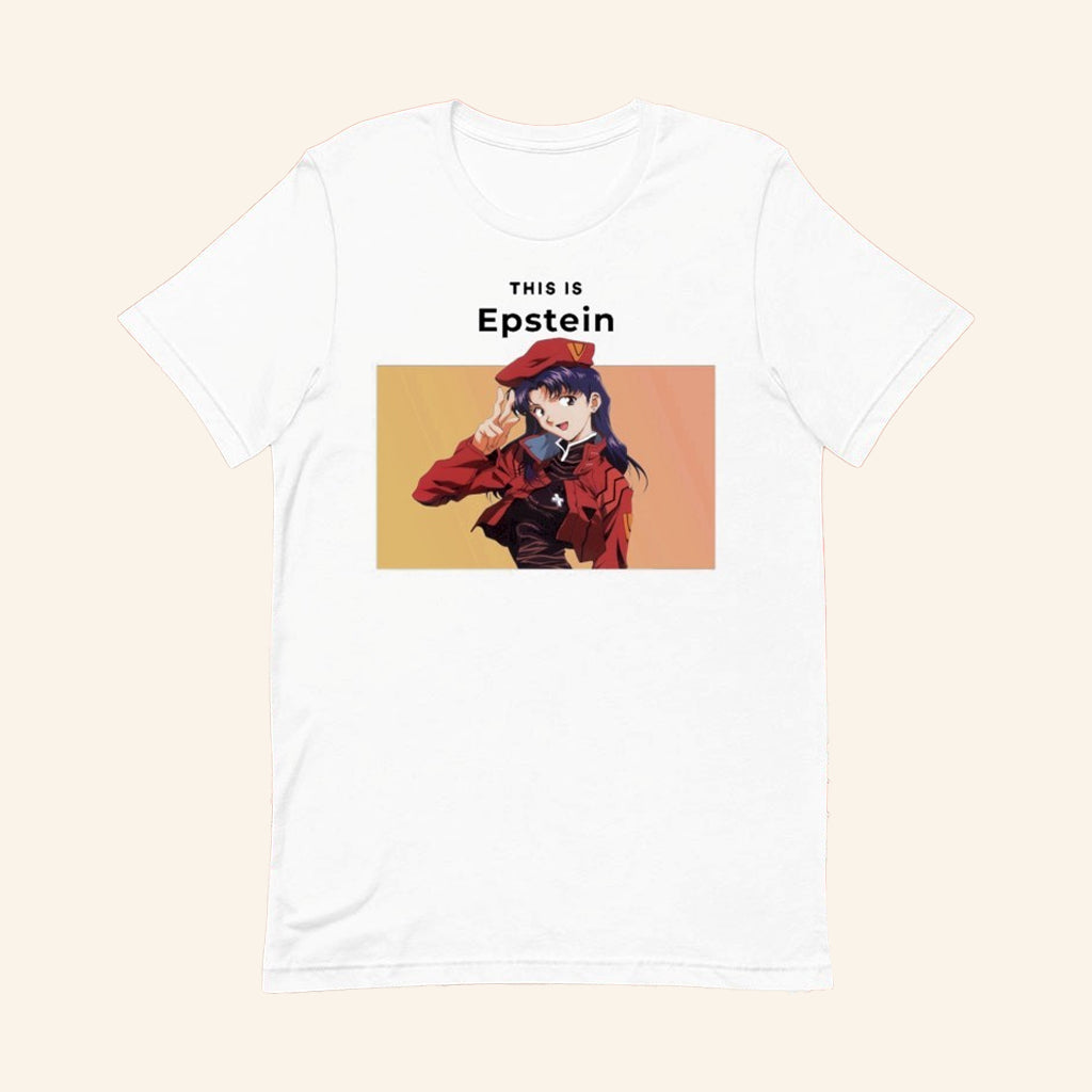 Misato Katsuragi This Is Epstein T-Shirt Gift Ideas For Sister - Lily Birch Market