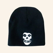 Misfits Merch Classic Fiend Skull Beanie Embroidered Gifts For Rock Fans - Lilybirchmarket