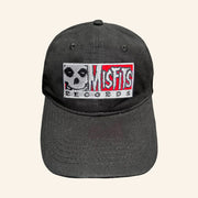 Misfits Merch MR Logo Embroidered Snapback Hat Misfits Records Hat Gifts For Dad - Lilybirchmarket