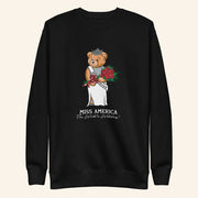 Miss America Merch Abbie Bear Sweatshirt Birthday Ideas For Best Friend - Lilybirchmarket