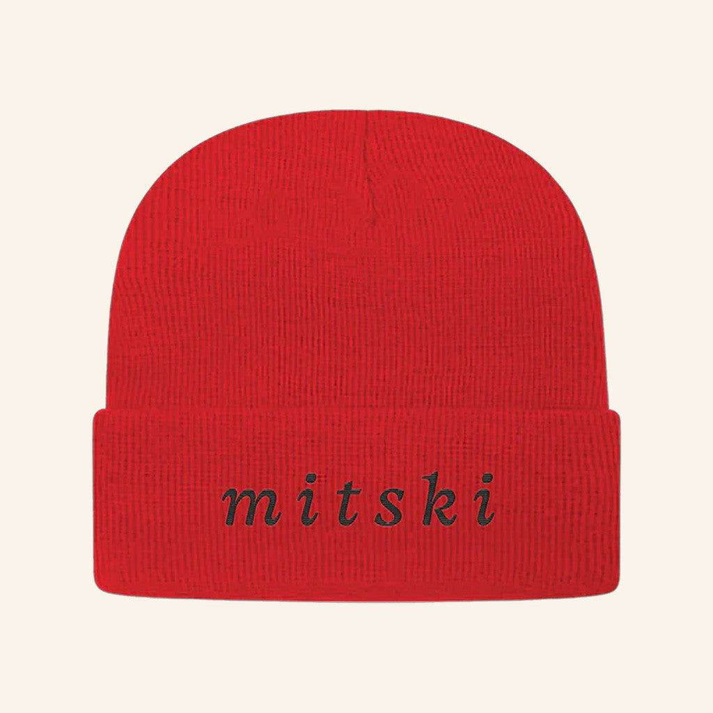 Mitski Merch Mitski Text Beanie Christmas Gifts For Music Lovers - Lilybirchmarket