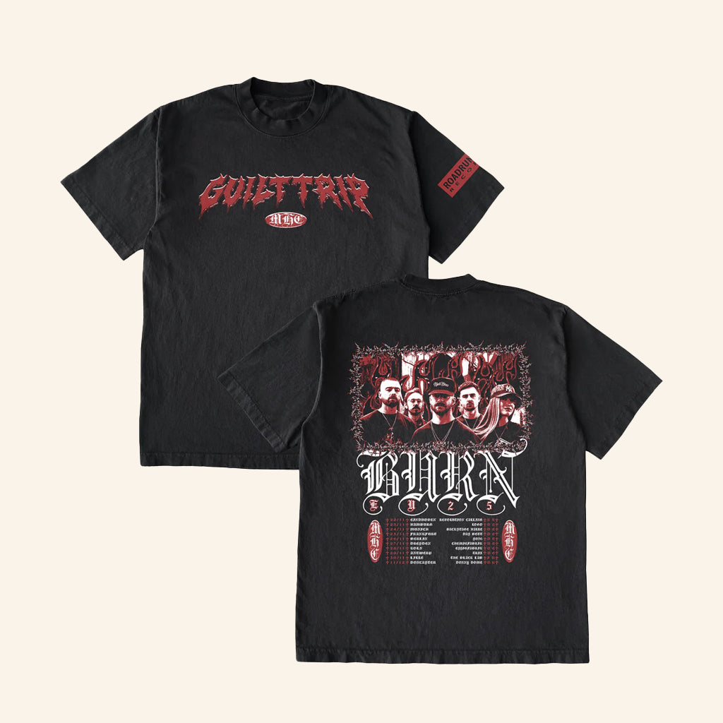 MLVLTD Merch Guilt Trip 2025 Tour T-Shirt Malevolence Merch Gifts For Band Fans - Lily Birch Market