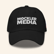 Mockler Media Merch Logo Embroidered Hat USA Flag Cap Top Christmas Gifts For Men - Lilybirchmarket