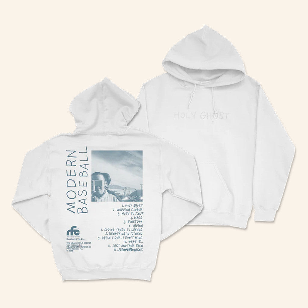 Modern Baseball Merch Holo Ghost Hoodie Music Lover Gifts For Him - Lilybirchmarket