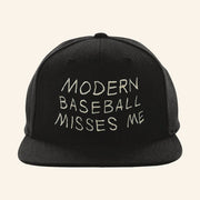Modern Baseball Merch Modern Baseball Misses Me Snapback Hat Gifts For Music Lovers - Lilybirchmarket