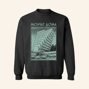 Molchat Doma Merch Molchat Doma Building Crewneck Sweatshirt Dad Gifts - Lilybirchmarket