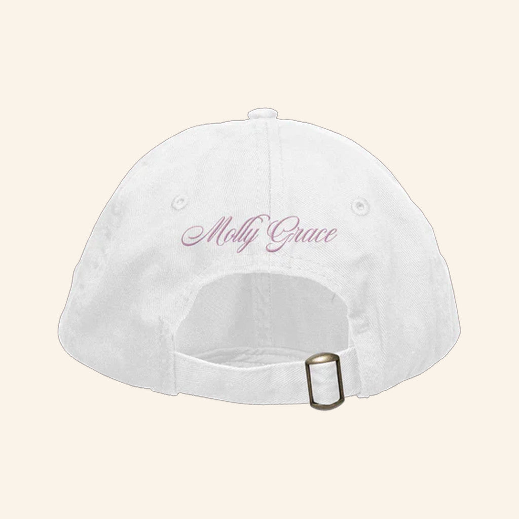 Molly Grace Merch Embroidered Hey There Bubblegum Hat Gifts For Music Lovers - Lilybirchmarket
