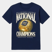 Montana State Football National Champions Ring T-Shirt Gifts Ideas For Football Lovers - Lily Birch Market
