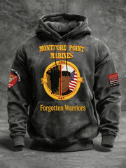 Montford Point Marines Forgotten Warriors Hoodie USMC Merch Gifts For Veterans - Lilybirchmarket