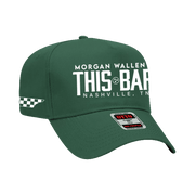Morgan Wallen Hat Green This Bar Checkered State Hat Perfect Father's Day Gifts - Lilybirchmarket