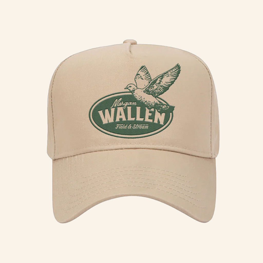 Morgan Wallen Merch Field And Stream Embroidered Hat Music Gift Ideas For Guys - Lilybirchmarket