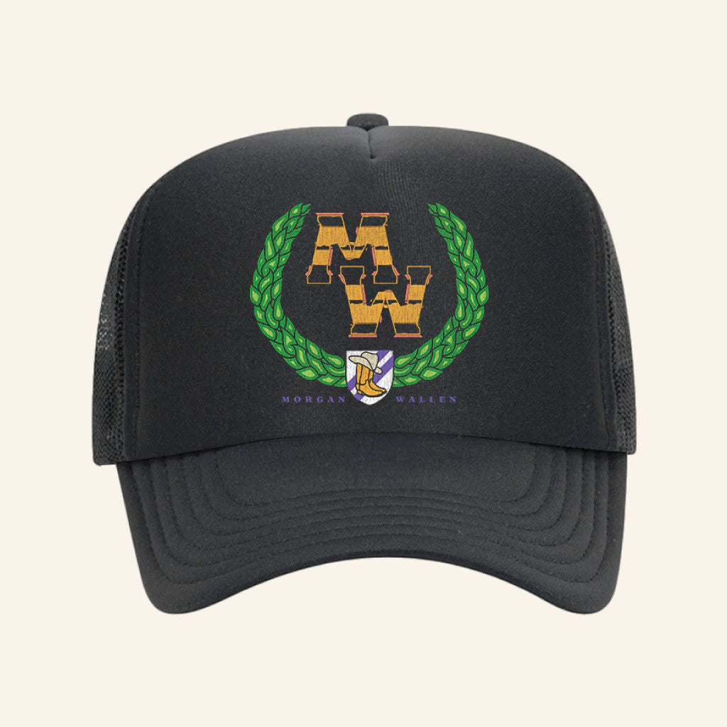 Morgan Wallen Merch Mw Foam Trucker Hat Gift Ideas For Music Lovers - Lilybirchmarket
