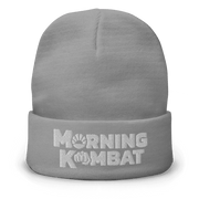 Morning Kombat Merch Morning Kombat Beanie Father In Law Gifts Dad's Day - Lilybirchmarket