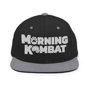 Morning Kombat Merch Morning Kombat Snapback Hat Dad Fathers Day Gifts - Lilybirchmarket