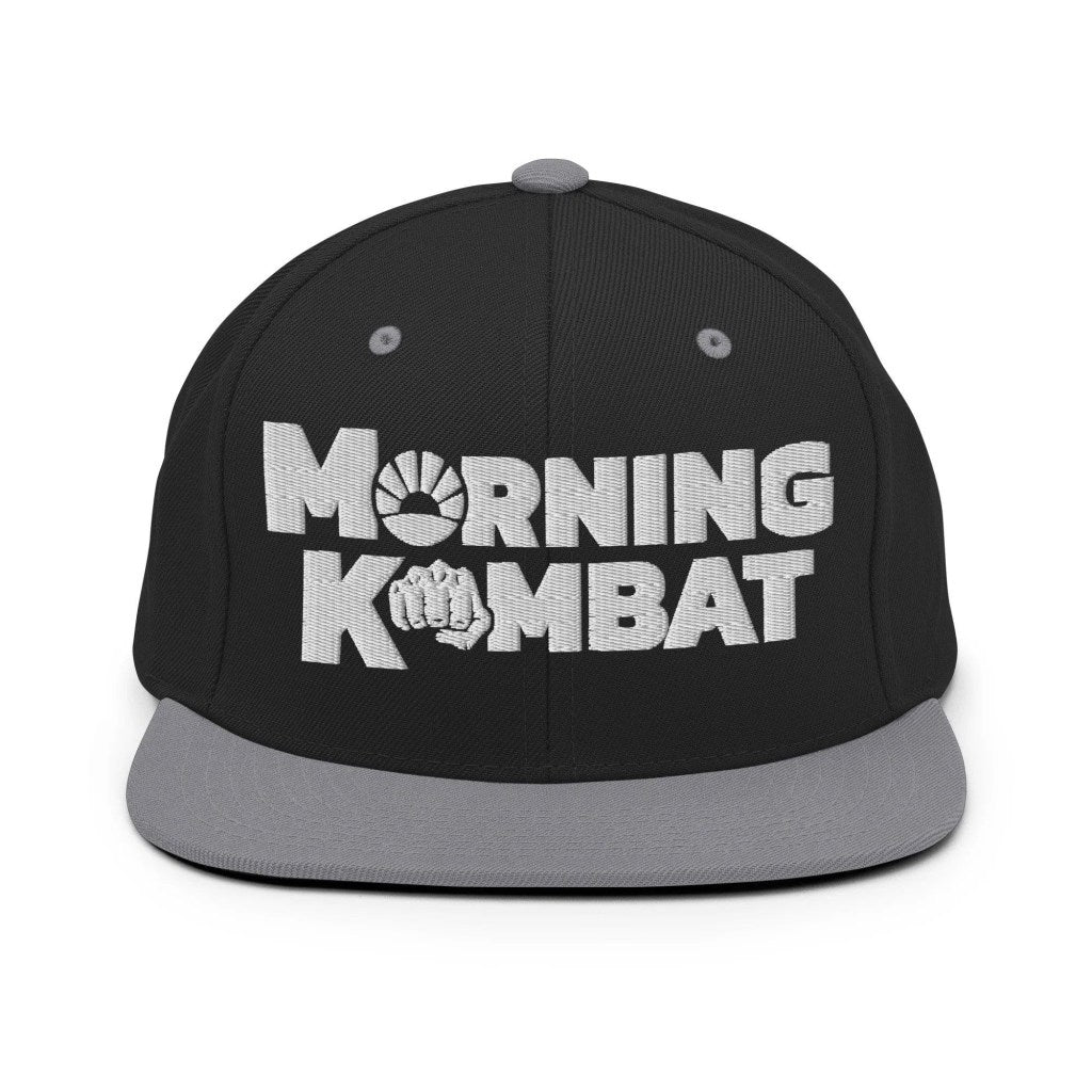 Morning Kombat Merch Morning Kombat Snapback Hat Dad Fathers Day Gifts - Lilybirchmarket