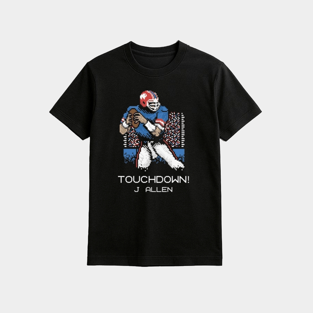 Most Valuable Pixels Touchdown J Allen Shirt Gift Ideas For Football Lovers - Lily Birch Market