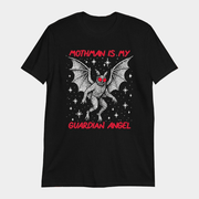 Moth Man Is My Guardian Angel T-Shirt Funny Cryptids Shirts Gifts For Brother - Lily Birch Market