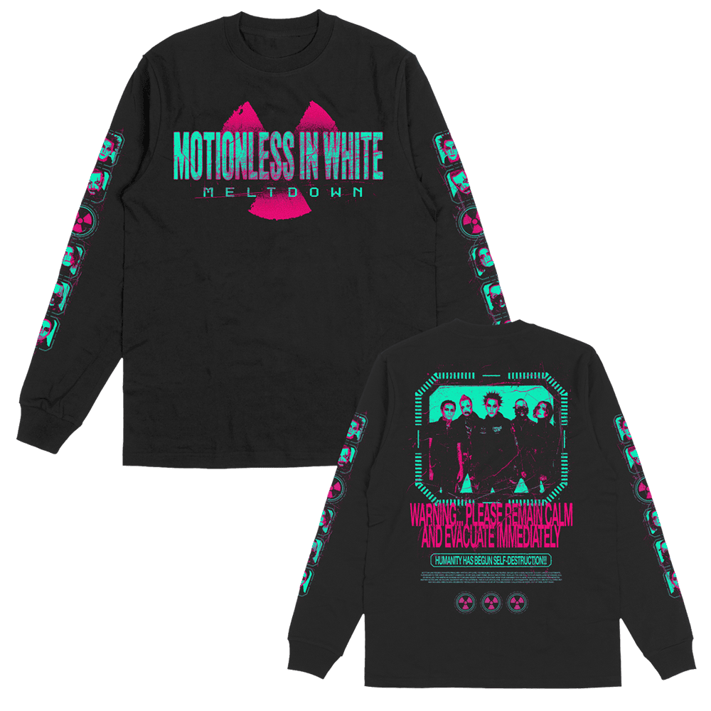 Motionless In White Merch Motionless In White Meltdown Sweatshirt Gift Idea for Boyfriend - Lilybirchmarket