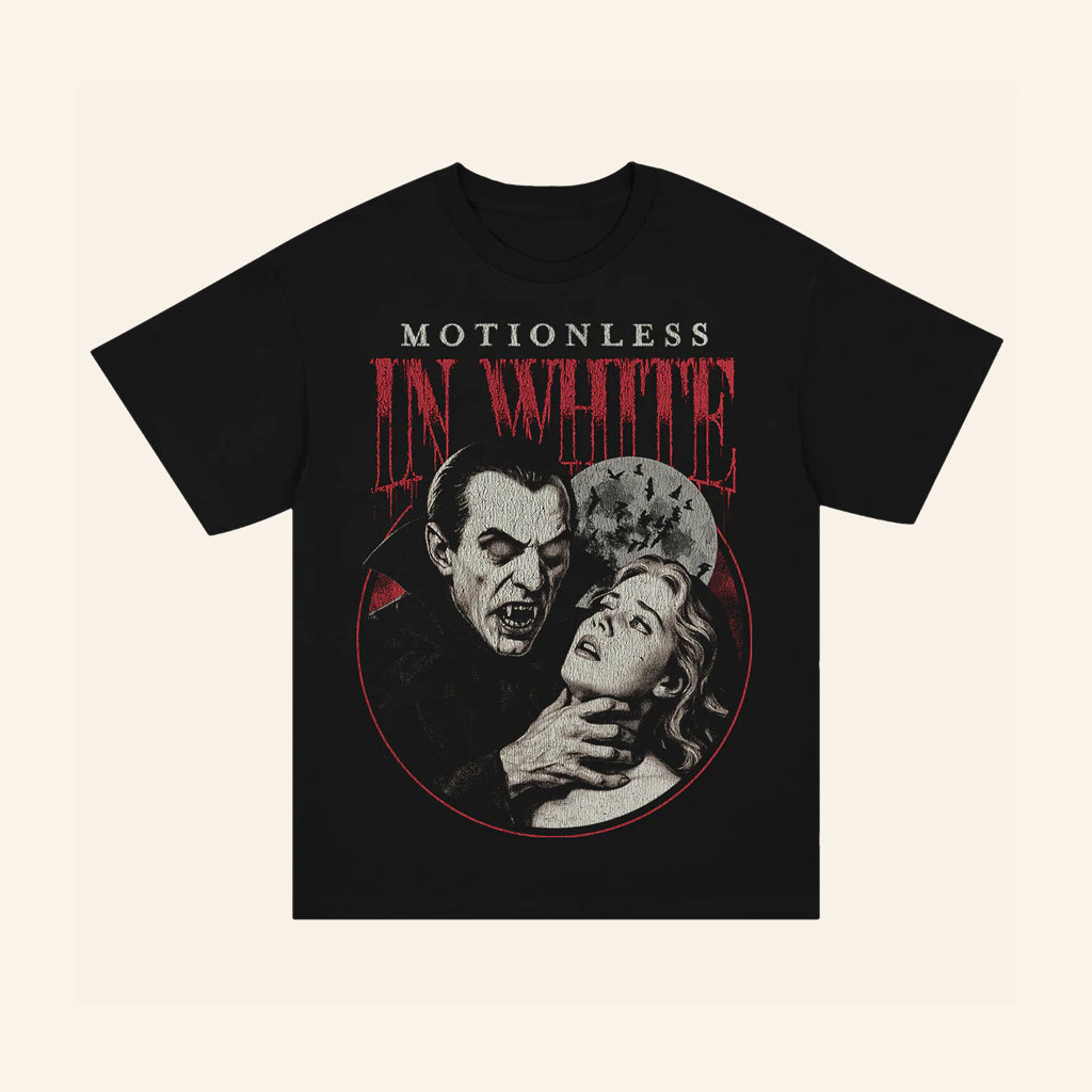 Motionless In White Merch Nocturnal T-Shirt Black Christmas Present For Husband - Lily Birch Market