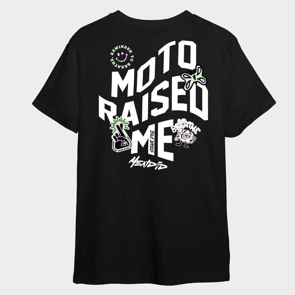 Moto Raised Me Mendid T-Shirt Moto Raised Me Merch Gifts Ideas For Brothers - Lily Birch Market