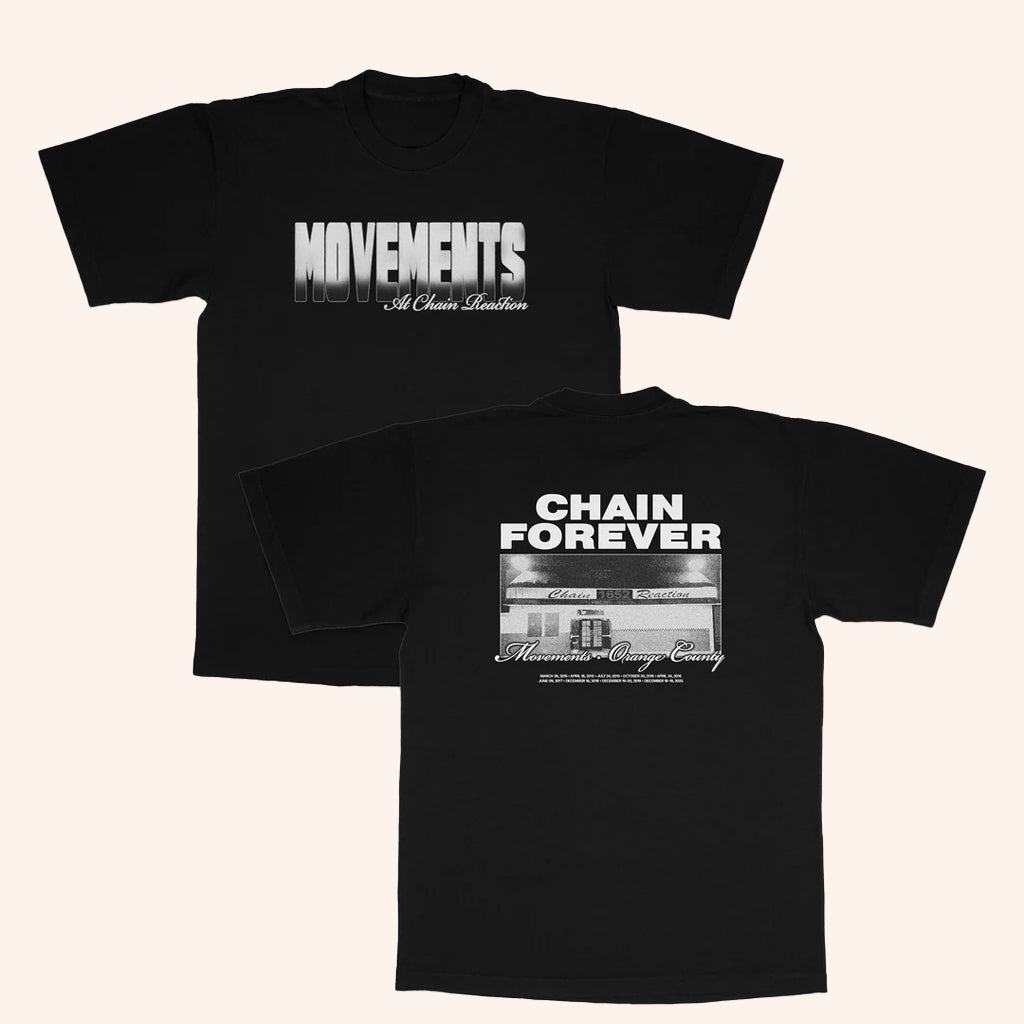Movement Merch Chain Forever Black T-Shirt Unique Gifts For Brothers - Lily Birch Market