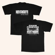 Movement Merch Chain Forever T-Shirt Black Gifts For Friends - Lily Birch Market