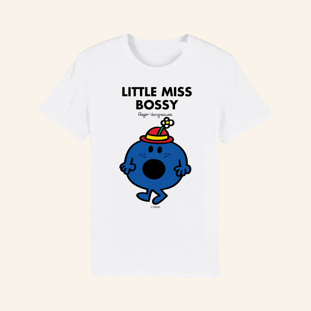 Mr Men And Little Miss Merch Little Miss Bossy T-Shirt Gifts For Brothers - Lily Birch Market