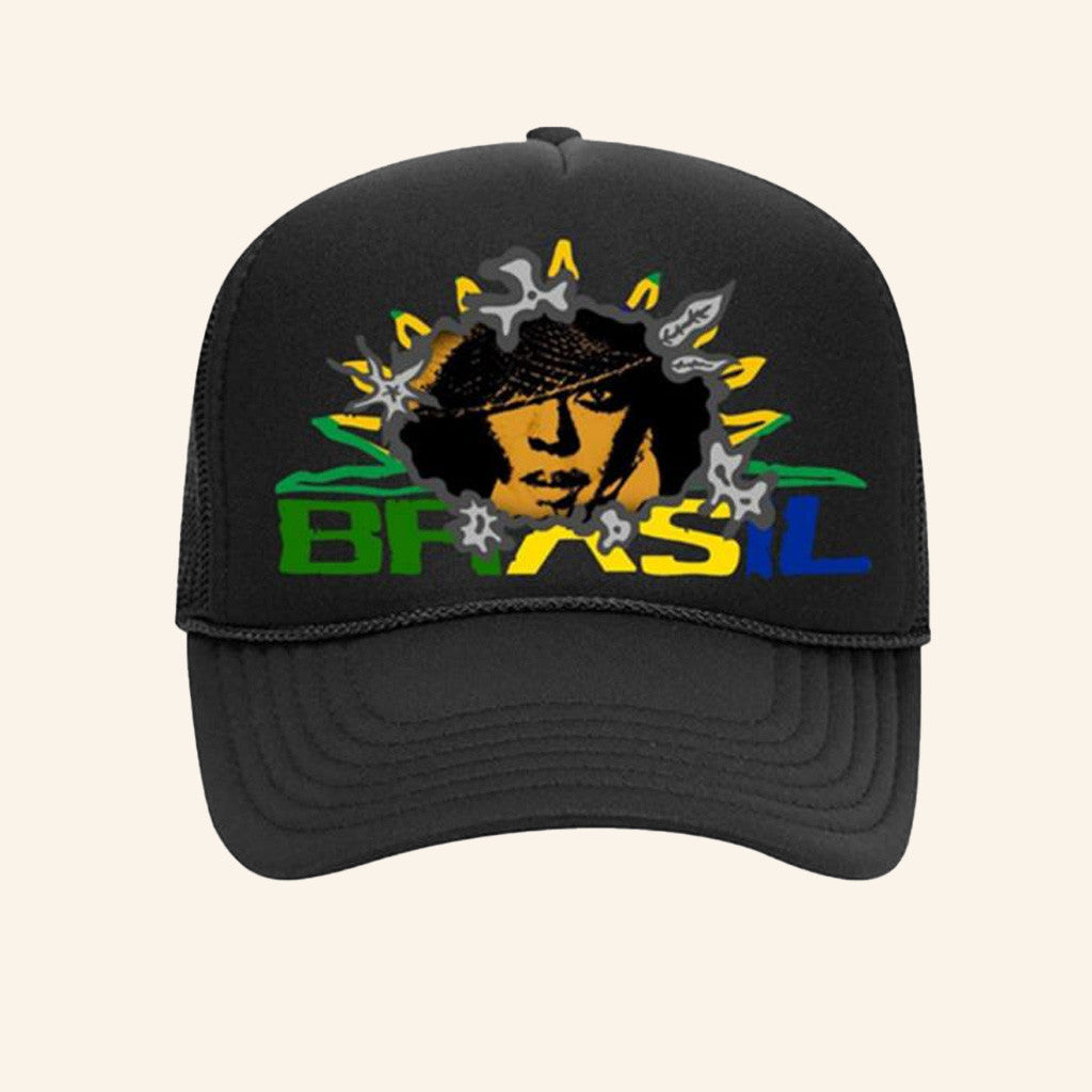 Ms Lauryn Hill Merch Mlh Brasil Trucker Hat Music Lover Gifts For Him - Lilybirchmarket