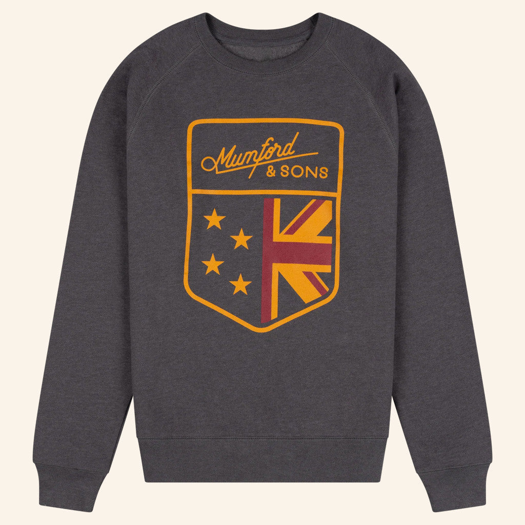 Mumford And Sons Merch Arms Logo Print Sweatshirt Best Gifts For Rock Fans - Lilybirchmarket
